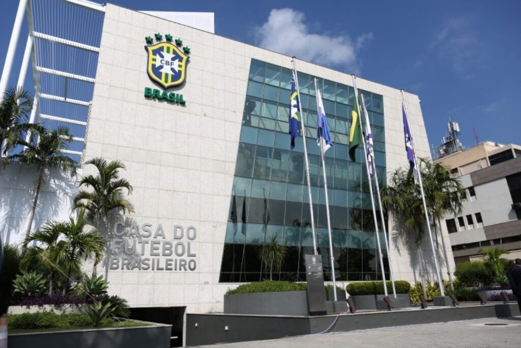 Prédio sede da CBF, no Rio de Janeiro