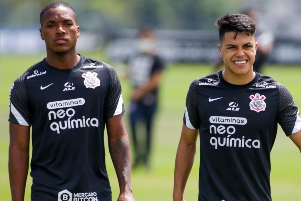 Xavier e Roni, volantes do Corinthians