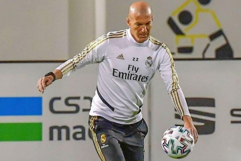 Zidane, do Real Madrid