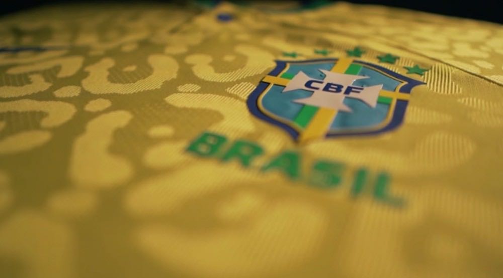 Detalhes da Camisa da Seleção Brasileira