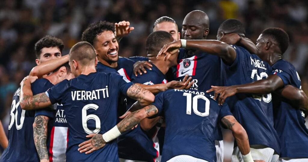 PSG vence mais uma no campeonato Francês Foto: Divulgação