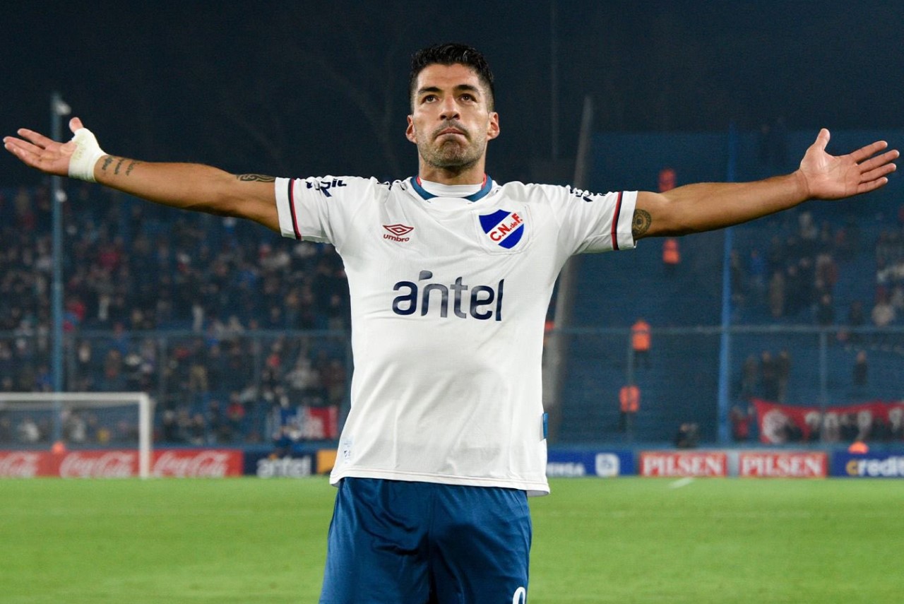 Centroavante Luis Suárez, do Club Nacional