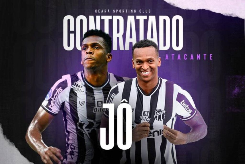Ceará oficializa contratação do atacante Jô, ex-Corinthians
