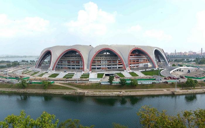 Estádio Runingrado Primeiro de Maio, na Coreia do Norte
