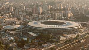 Estádio do Maracanã em visão aérea