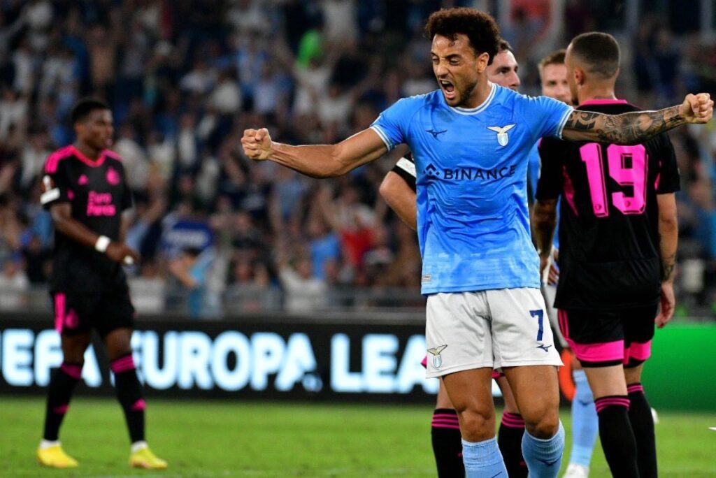 Felipe Anderson marcou na vitória da Lazio na Europa League