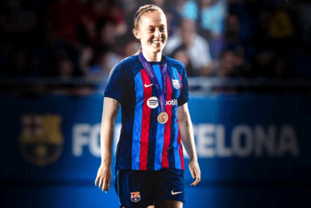 Anúncio da volante Keira Walsh como nova jogadora do Barcelona