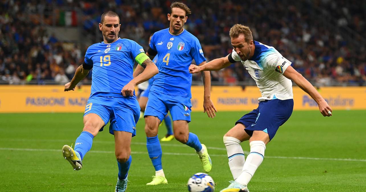 Itália vence a Inglaterra Foto: Divulgação