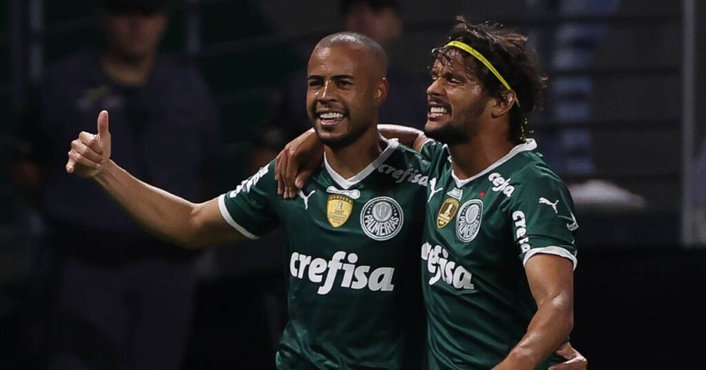 Palmeiras goleia Coritiba e abre 12 pontos na liderança do Brasileirão Foto: Divulgação