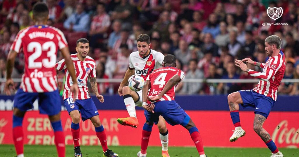 Atlético de Madrid sofre empate do Rayo Vallecano Foto: Divulgação