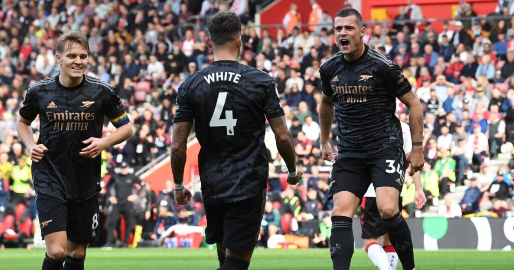 Arsenal empata com o Southampton e perde chance de disparar Foto: Divulgação