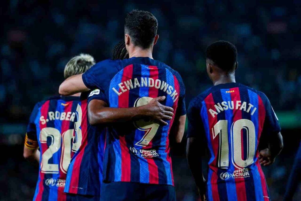 Com show de Lewandowski, Barcelona goleia o Villarreal na La Liga