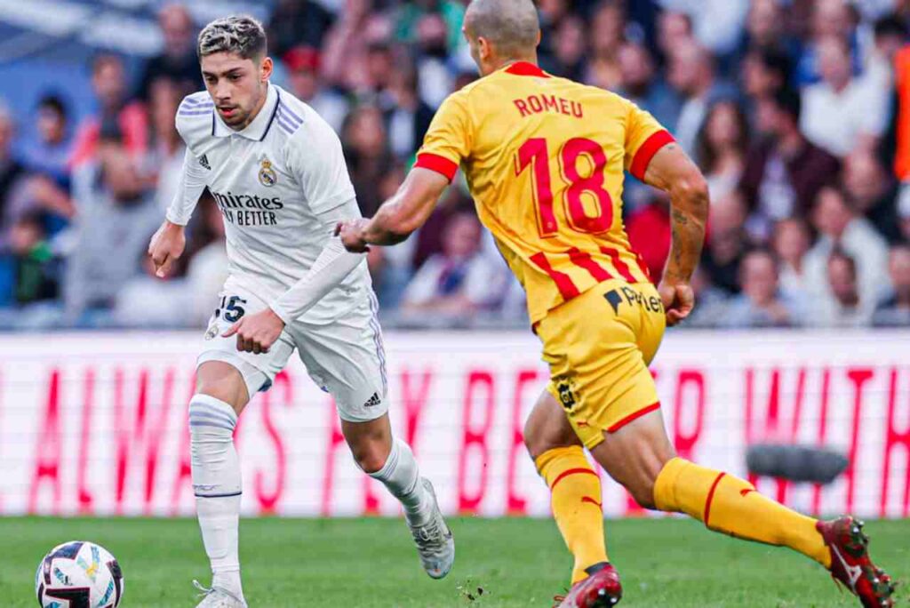 Vini Jr marca, mas Real Madrid cede empate ao Girona e tropeça no Espanhol