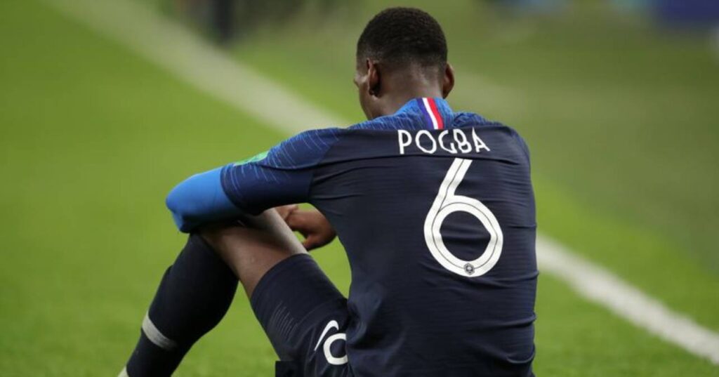 Paul Pogba está fora da Copa do Mundo do Qatar Foto: Divulgação
