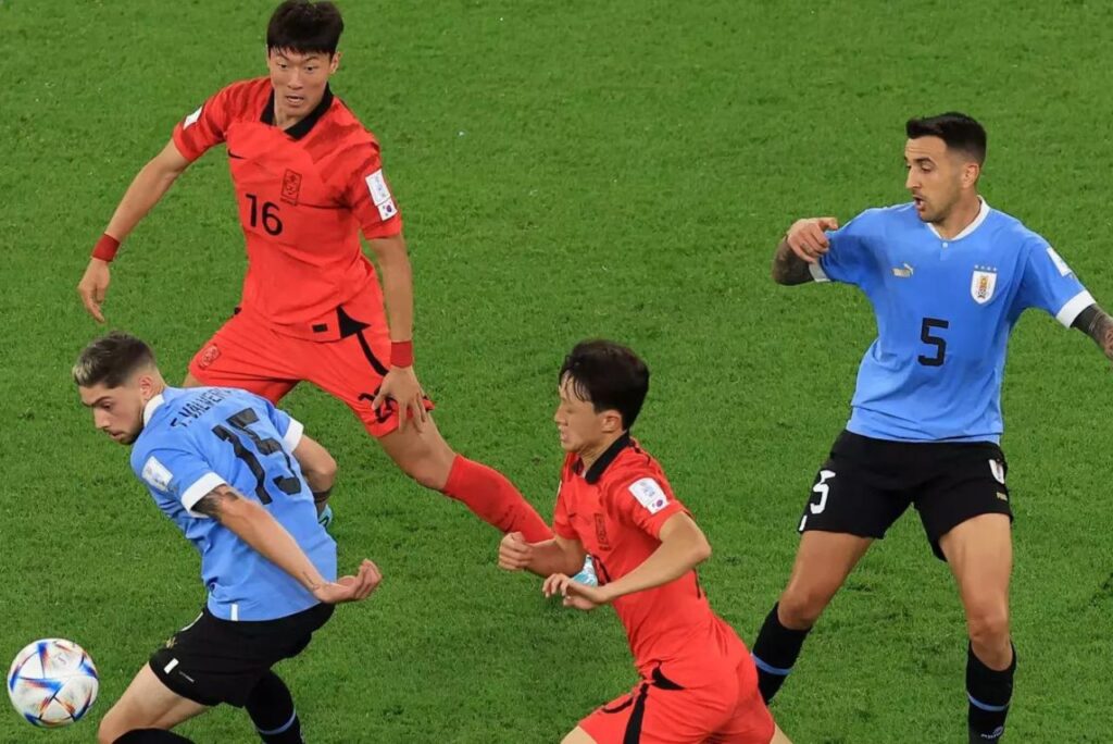 Uruguai x Coreia do Sul - Copa do Mundo