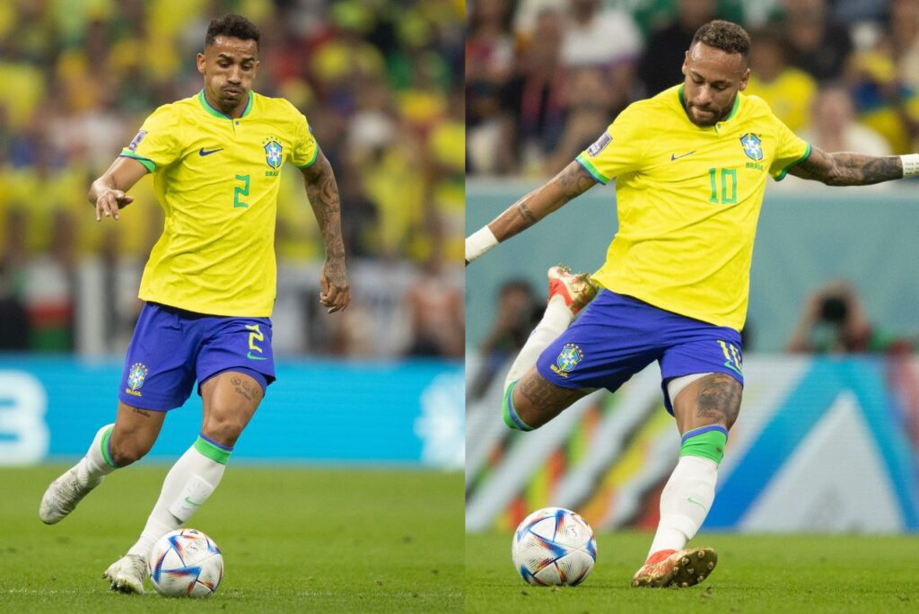 Danilo e Neymar - Desfalques do Brasil