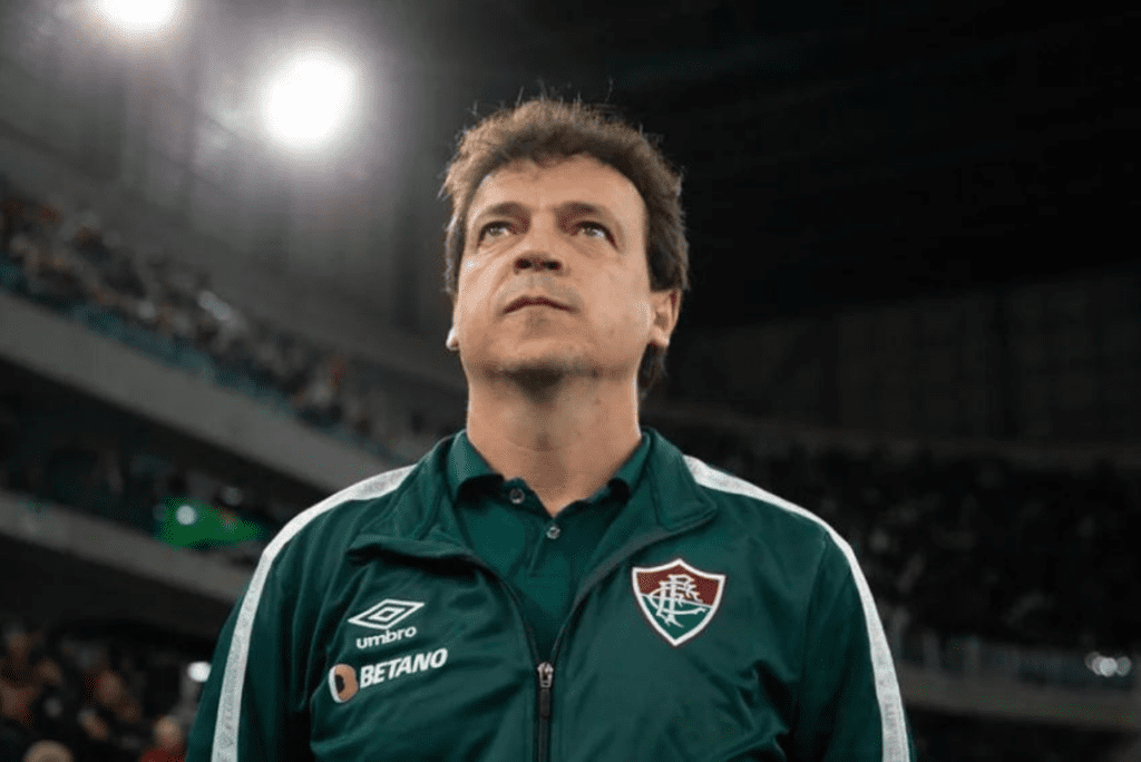 Fernando Diniz, treinador do Fluminense, classificado à Libertadores