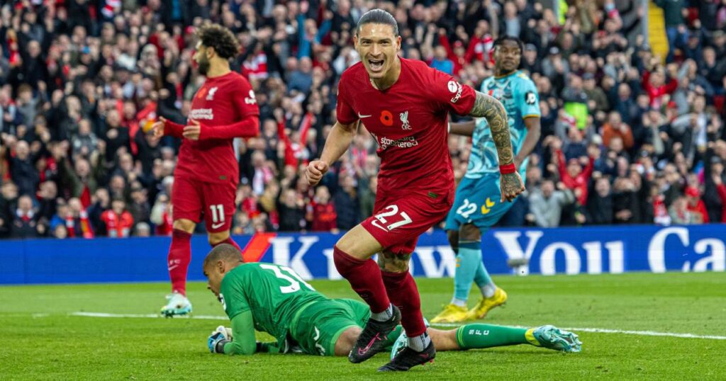 Liverpool vence o Southampton por 3 a 1 Foto: Divulgação