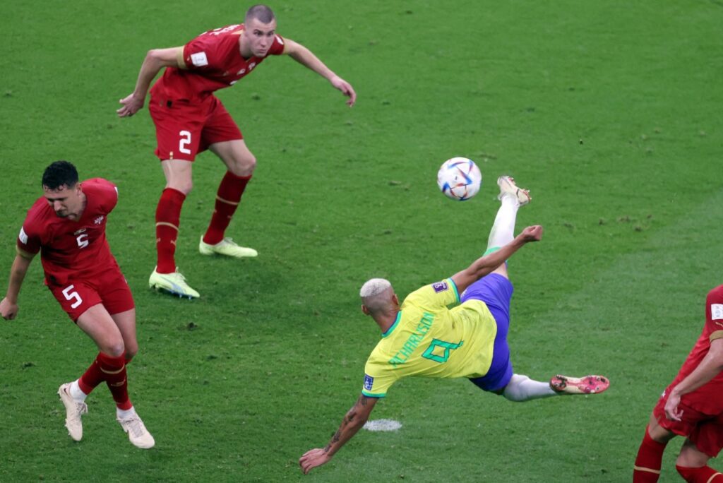 Brasil: Veja o golaço de Richarlison, pela Copa do Mundo 2022