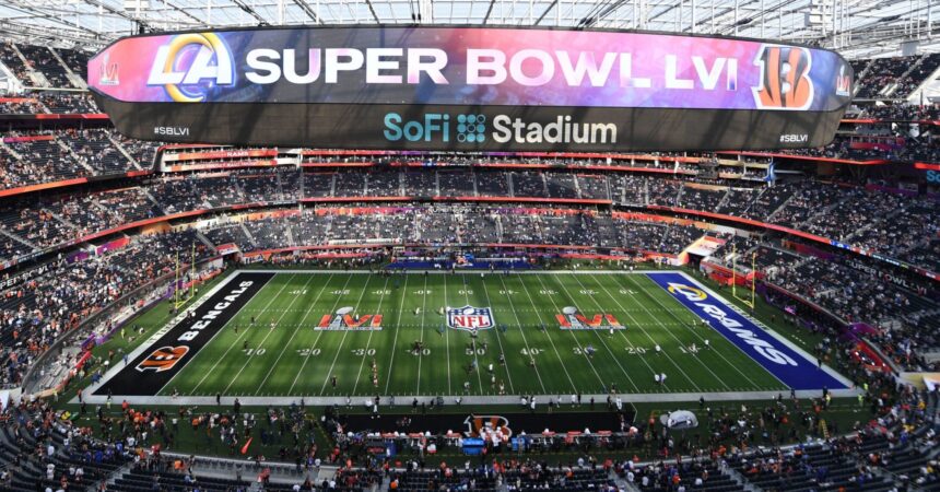 NFL Estádio lotado para Super Bowl de 2022