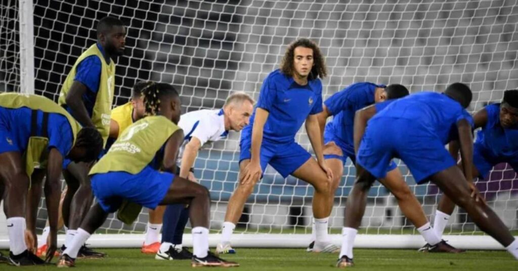 França treina sem dois titulares antes de enfrentar Marrocos Foto: Divulgação
