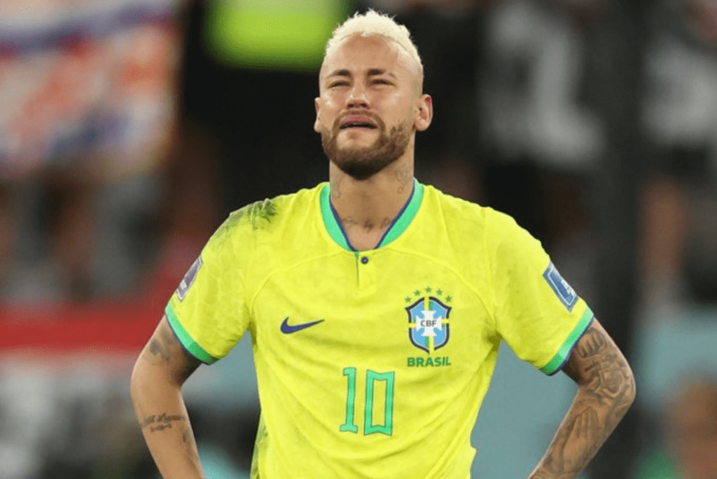 Atacante Neymar, da Seleção Brasileira