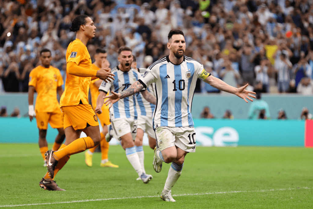 Lionel Messi, da Seleção Argentina