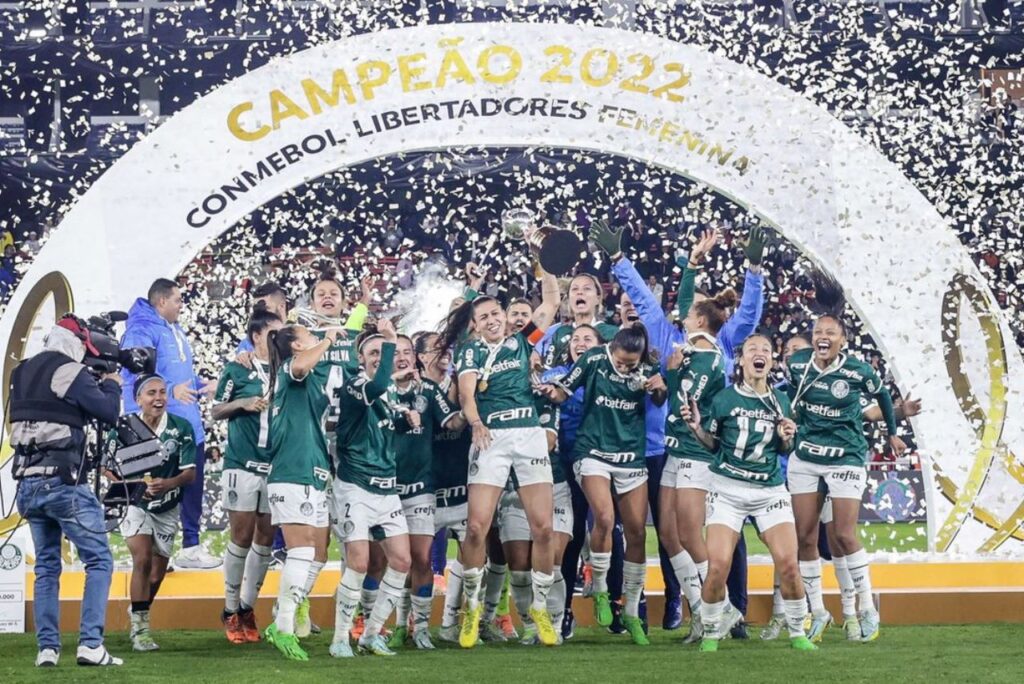 Palmeiras comemora título da Libertadores Feminina 2022