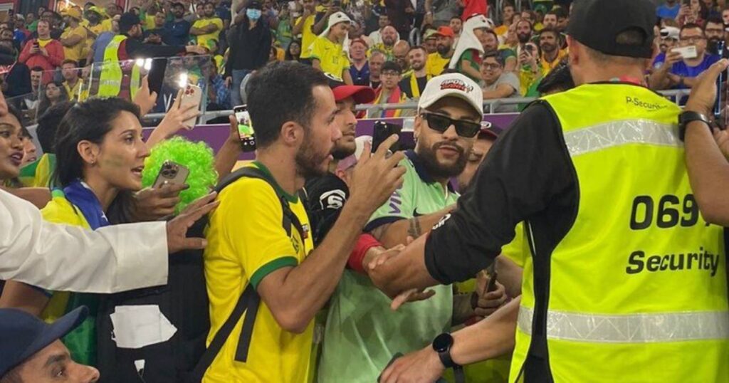 Sósia de Neymar engana multidão em shopping no Qatar Foto: Divulgação