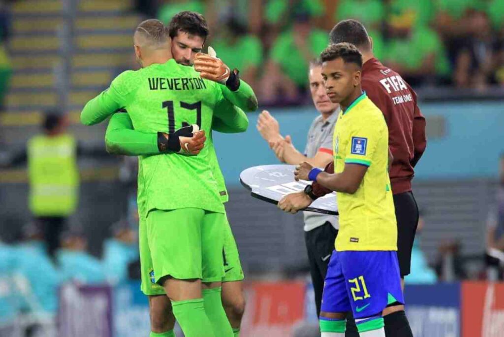 Entrada de Weverton faz o Brasil usar todos os convocados na Copa do Mundo
