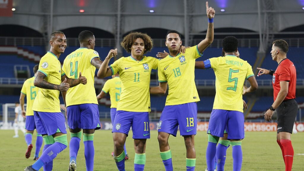 Brasil derrota Argentina pelo Sul-Americano Sub-20
