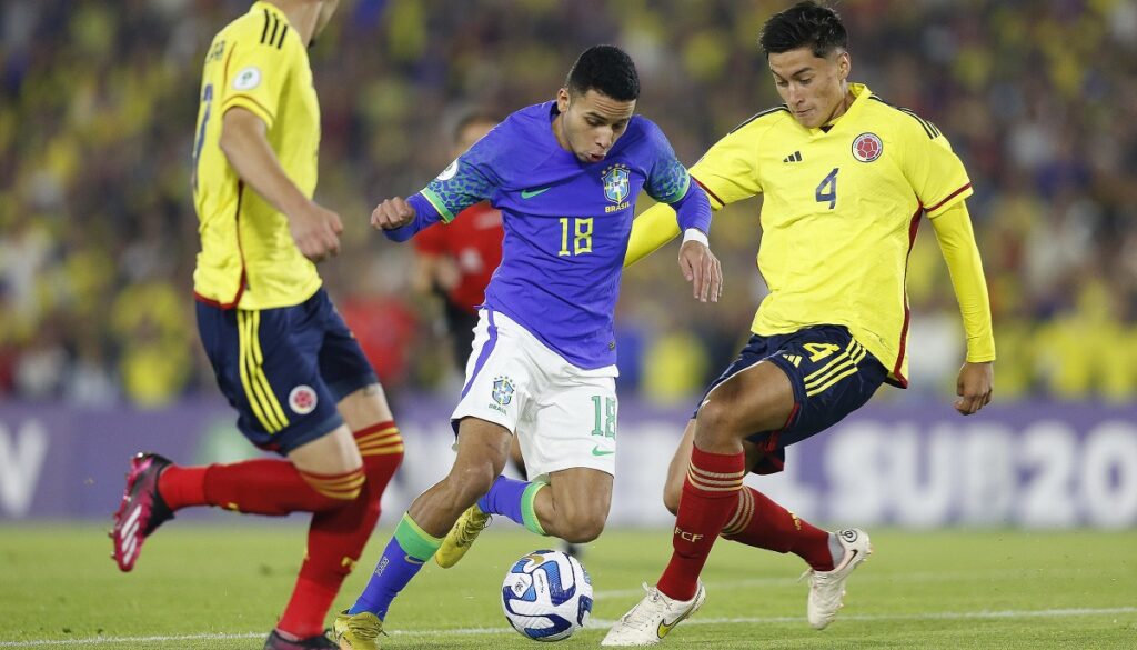 Brasil empata com a Colômbia e perde liderança do Sul-Americano sub-20