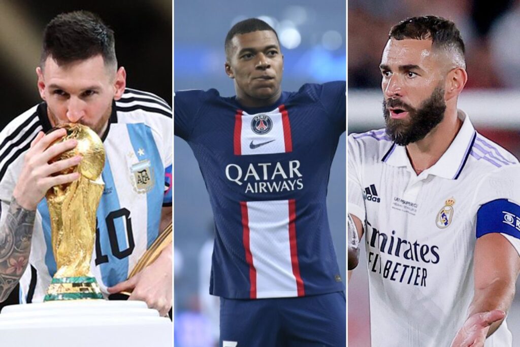 Melhor jogador do mundo: Messi, Mbappé e Benzema são finalistas do The Best