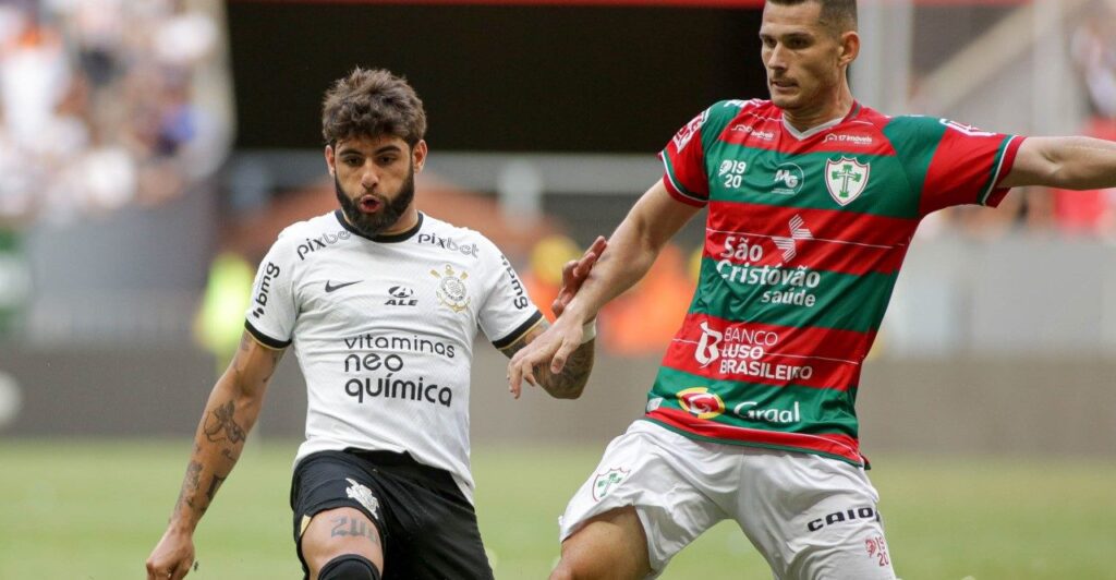 Portuguesa e Corinthians empatam em 0 a 0, em jogo realizado em Brasília