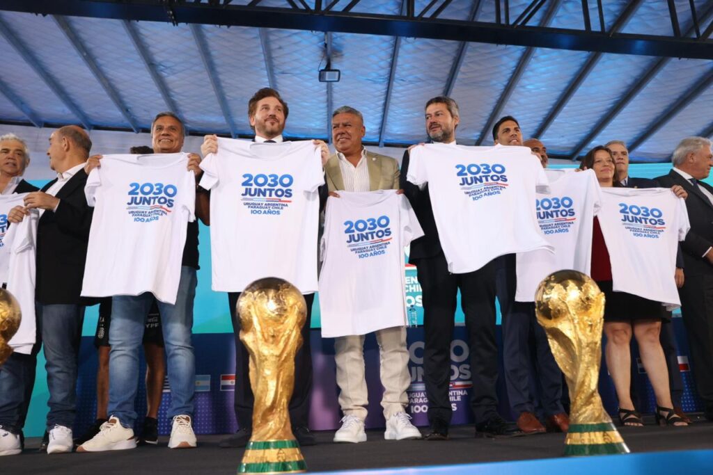 Países sul-americanos unidos para ter a Copa do Mundo 2030