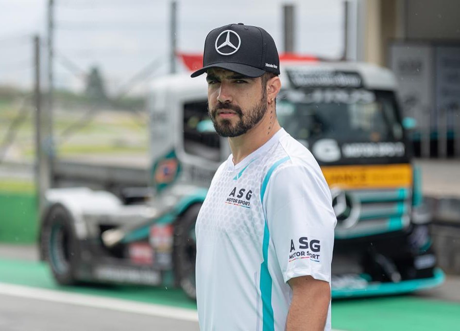 Caio Castro, ator e piloto da ASG Motorsports Mercedes-Benz na Copa Truck