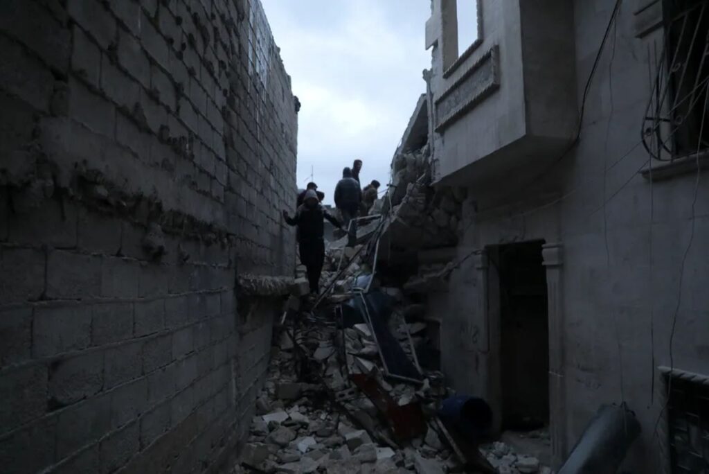 Escombros do Terremoto na Turquia e na Síria