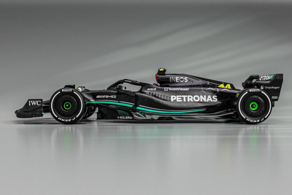 Carros da Fórmula 1 2023 - Carro da Mercedes