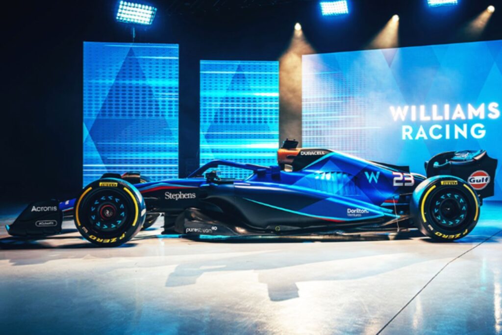 Carro da Williams para a temporada 2023 da Fórmula 1