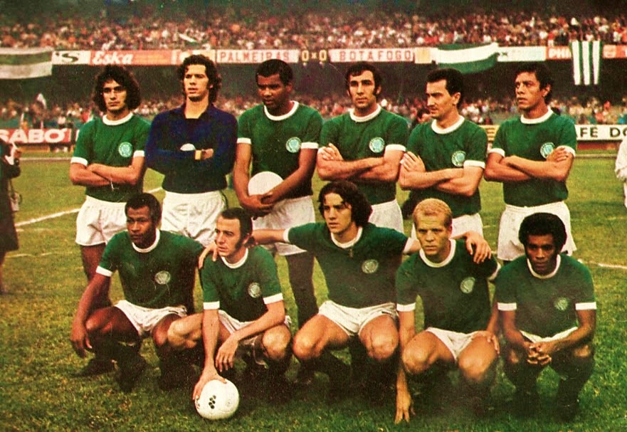 Título brasileiro do Palmeiras em 1972 - Palestra Itália