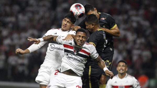 São Paulo atrasa o direito de imagens dos jogadores. Foto: Rubens Chiri/São Paulo