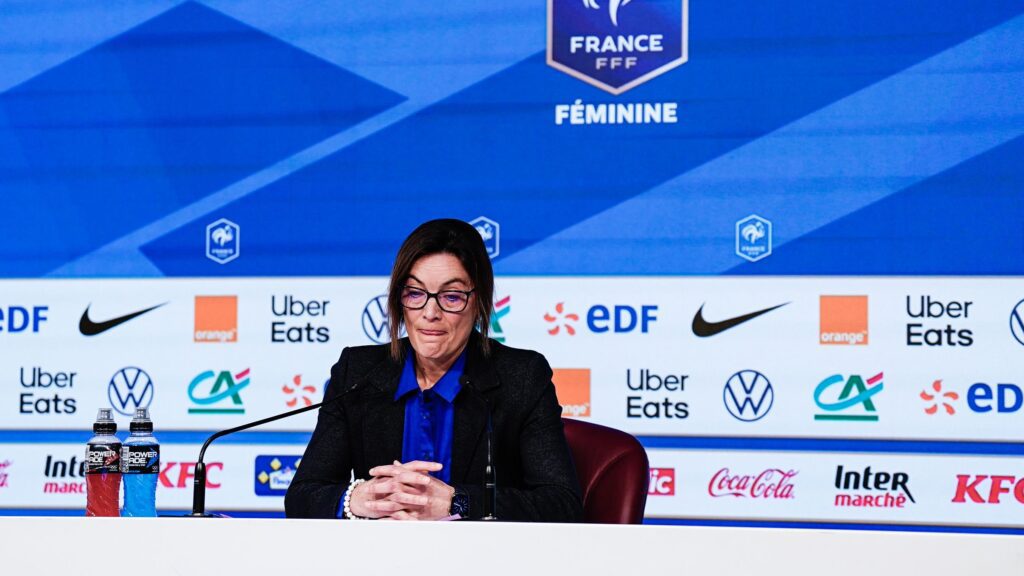 Corinne Diacre é demitida da Seleção feminina da França. Foto: Sandra Ruhaut/Icon Sport