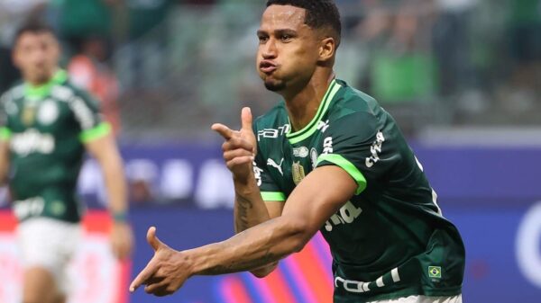 Palmeiras vai à 4ª final seguida do Paulistão após vencer o Ituano no Allianz Parque - Murilo, do Palmeiras, comemora o gol marcado que deu a vitória ao Verdão