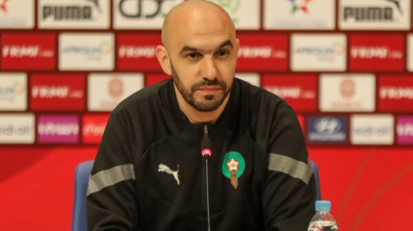 Treinador do Marrocos, Walid Regragui, anuncia convocação do Marrocos