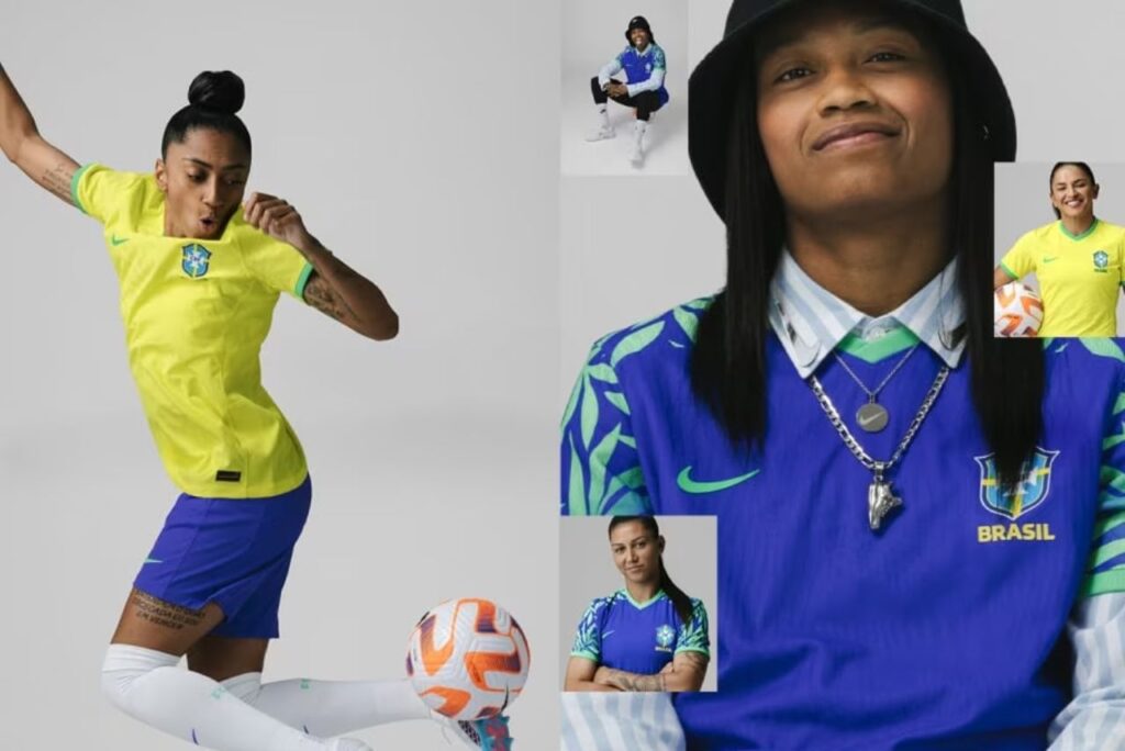 CBF lança o uniforme da Seleção Feminina: Debinha e Kerolin em destaque de lançamento de nova camisa da Seleção Brasileira