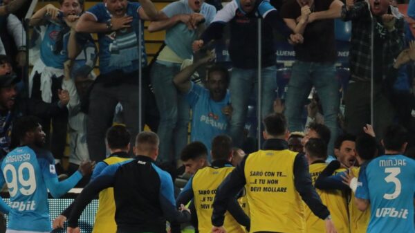 Com empate contra Udinese, Napoli é campeão italiano após 33 anos