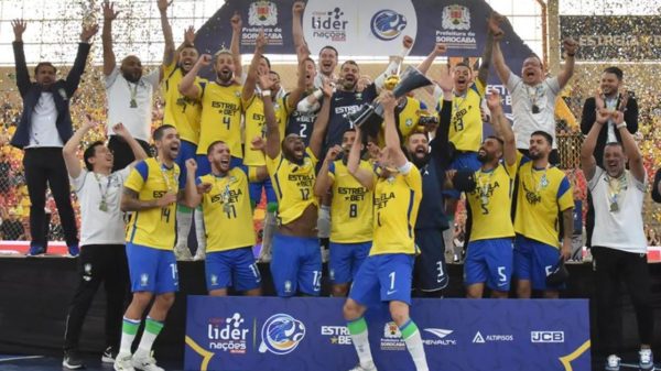 Brasil campeão da Copa das Nações de Futsal