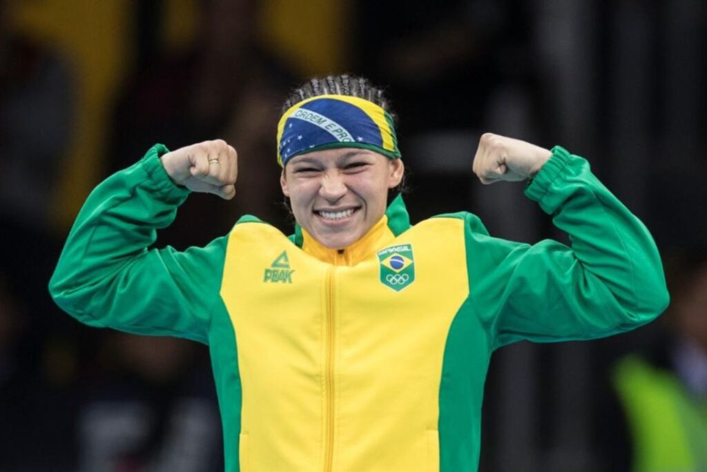 Boxeadora brasileira Beatriz Ferreira