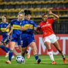 Lance do jogo Internacional x Boca Juniors na Libertadores Feminina