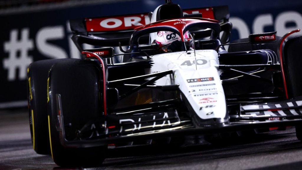 F1: AlphaTauri de Liam Lawson no GP do Japão de 2023